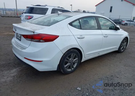 2018 Hyundai Elantra Sel z USA, uszkodzony, nr VIN 5NPD84LF1JH220866